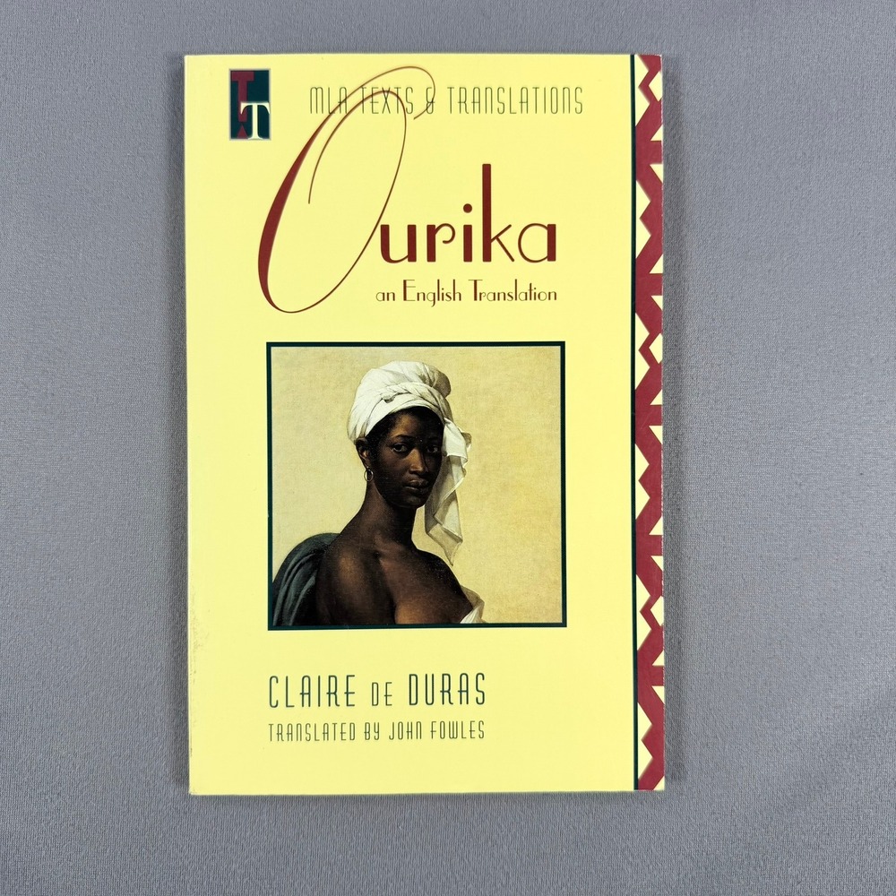 Claire de Duras Ourika Paperback MLA English Translation John Fowles Fiction